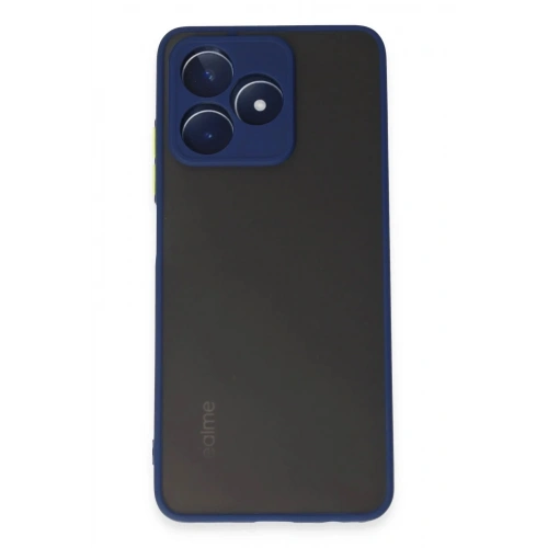 Mey İthalat®  Realme C53 Kılıf Montreal Silikon Kapak - Lacivert