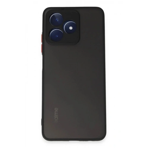 Mey İthalat®  Realme C53 Kılıf Montreal Silikon Kapak - Siyah