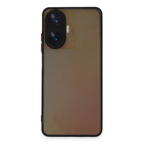 Mey İthalat®  Realme C55 Kılıf Montreal Silikon Kapak - Siyah