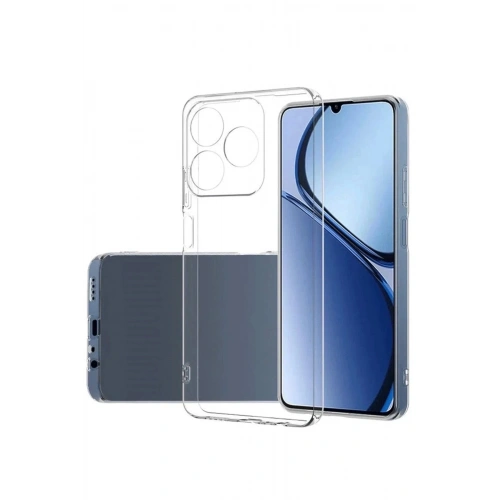 Mey İthalat®  Realme C61 Kılıf Lüx Şeffaf Silikon