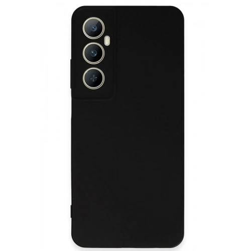 Mey İthalat®  Realme C65 Kılıf First Silikon - Siyah