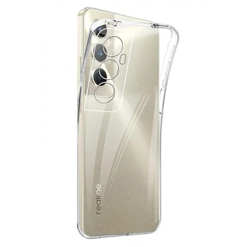 Mey İthalat®  Realme C65 Kılıf Lüx Şeffaf Silikon