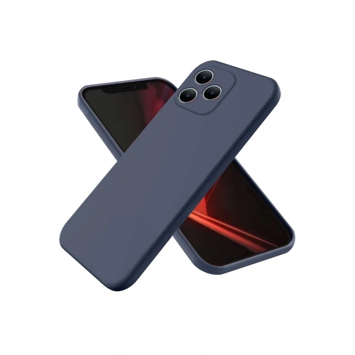 Mey İthalat®  Realme Note 50 4G Kılıf First Silikon - Lacivert