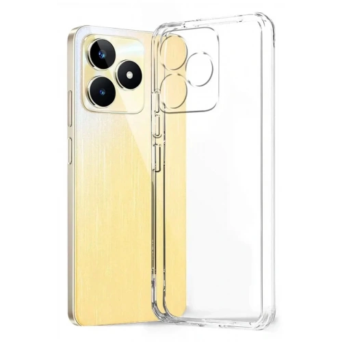Mey İthalat®  Realme Note 50 4G Kılıf Lüx Şeffaf Silikon