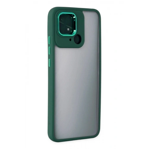 Mey İthalat®   Redmi 10C Kılıf Dora Kapak - Haki Yeşil