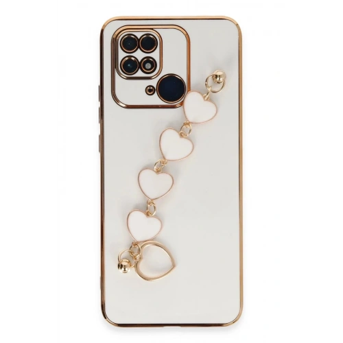 Mey İthalat®   Redmi 10C Kılıf Esila Silikon - Beyaz