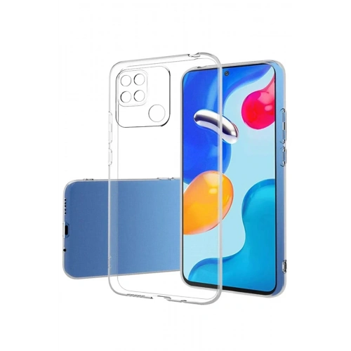Mey İthalat®   Redmi 10C Kılıf Lüx Şeffaf Silikon