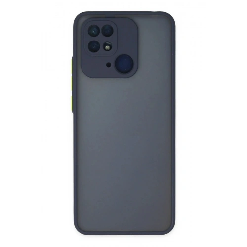 Mey İthalat®   Redmi 10C Kılıf Montreal Silikon Kapak - Lacivert