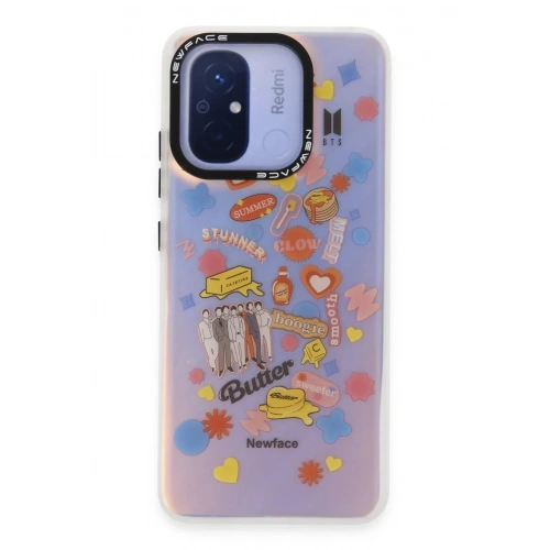 Mey İthalat®   Redmi 12C Kılıf Estoril Desenli Kapak - Estoril - 16