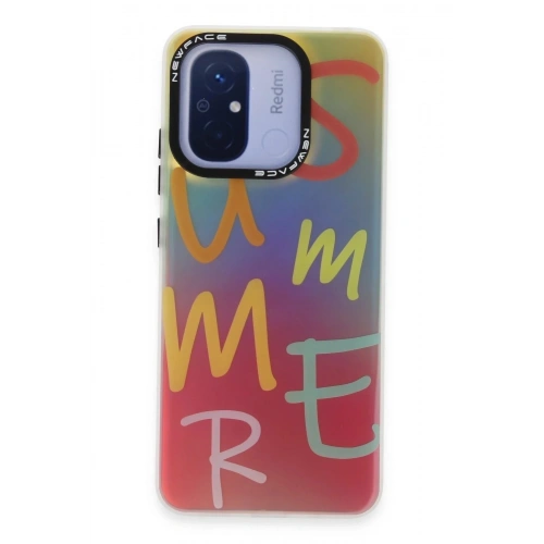 Mey İthalat®   Redmi 12C Kılıf Estoril Desenli Kapak - Estoril - 3