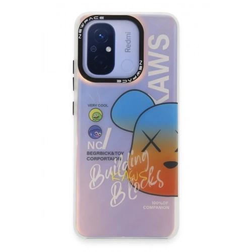 Mey İthalat®   Redmi 12C Kılıf Estoril Desenli Kapak - Estoril - 6