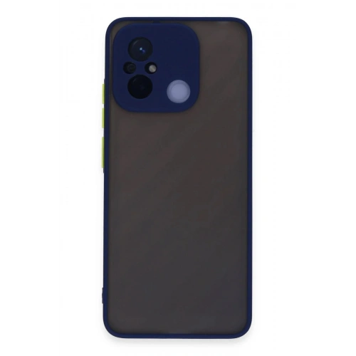 Mey İthalat®   Redmi 12C Kılıf Montreal Silikon Kapak - Lacivert
