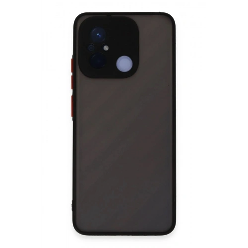 Mey İthalat®   Redmi 12C Kılıf Montreal Silikon Kapak - Siyah