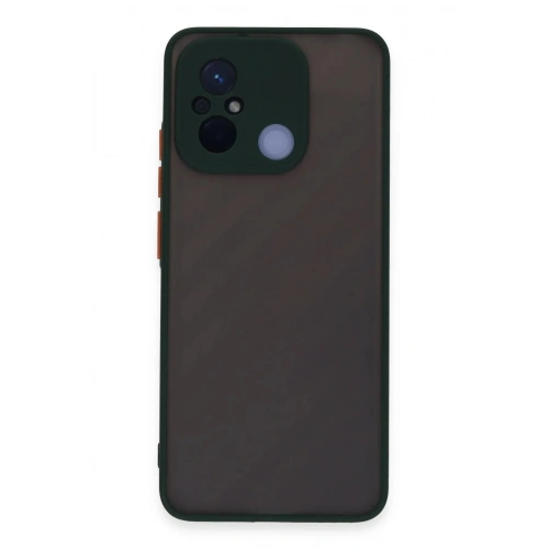 Mey İthalat®   Redmi 12C Kılıf Montreal Silikon Kapak - Yeşil