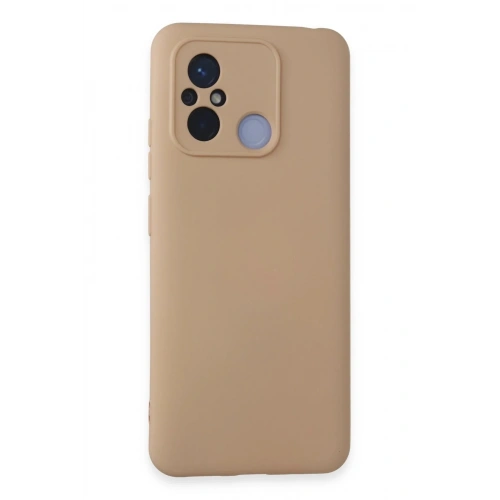 Mey İthalat®   Redmi 12C Kılıf Nano içi Kadife Silikon - Pudra