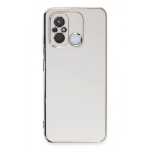 Mey İthalat®   Redmi 12C Kılıf Volet Silikon - Beyaz