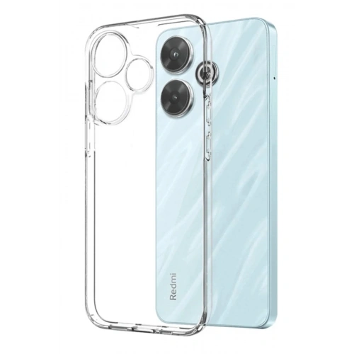 Mey İthalat®   Redmi 13 4G Kılıf Lüx Şeffaf Silikon