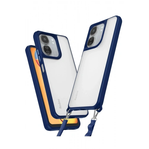 Mey İthalat®   Redmi 13C Kılıf Penta Silikon Kılıf - Lacivert