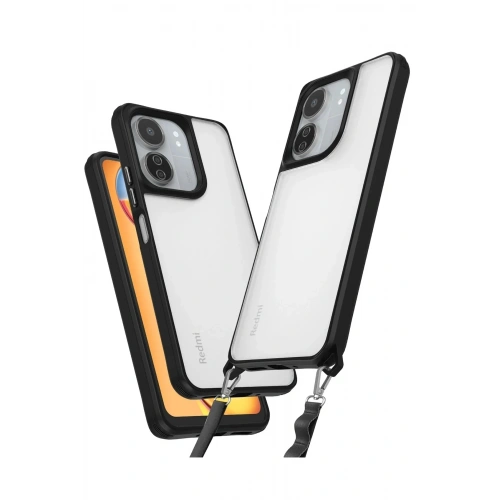 Mey İthalat®   Redmi 13C Kılıf Penta Silikon Kılıf - Siyah