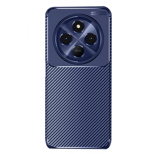 Mey İthalat®   Redmi 14C Kılıf Auto Focus Karbon Kapak - Lacivert