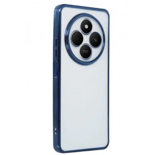 Mey İthalat®   Redmi 14C Kılıf  Lensli Silikon - Lacivert