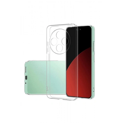 Mey İthalat®   Redmi 14C Kılıf Lüx Şeffaf Silikon