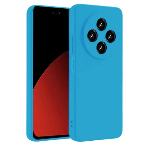 Mey İthalat®   Redmi 14C Kılıf Nano içi Kadife Silikon - Mavi