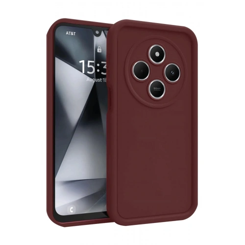 Mey İthalat®   Redmi 14C Kılıf Viera Silikon - Bordo