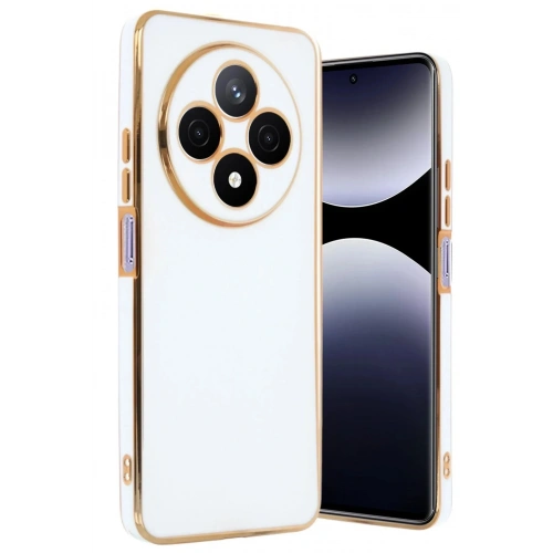 Mey İthalat®   Redmi 14C Kılıf Volet Silikon - Beyaz