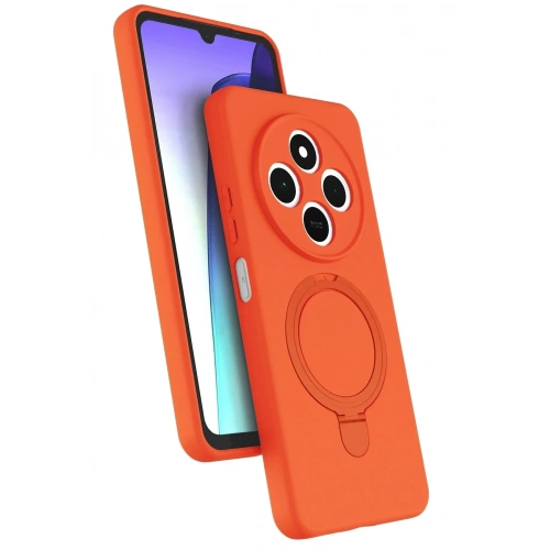 Mey İthalat®   Redmi 14C Regal Magsafe Standlı Kapak - Turuncu
