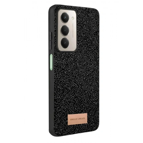 Mey İthalat®   Redmi 15 4G Bright Simli Kapak - Siyah
