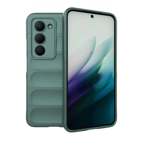 Mey İthalat®   Redmi 15 4G Optimum Silikon - Koyu Yeşil