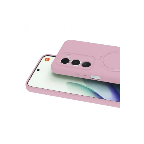 Mey İthalat®   Redmi 15 4G Regal Magsafe Standlı Kapak - Açık Pembe
