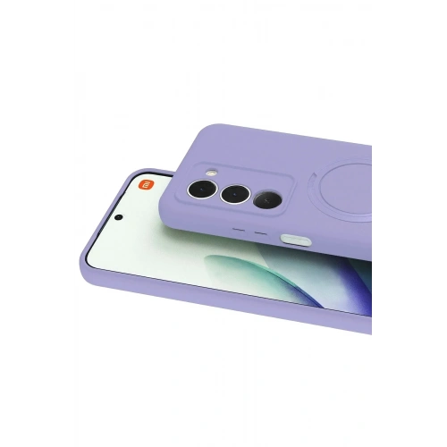Mey İthalat®   Redmi 15 4G Regal Magsafe Standlı Kapak - Lila