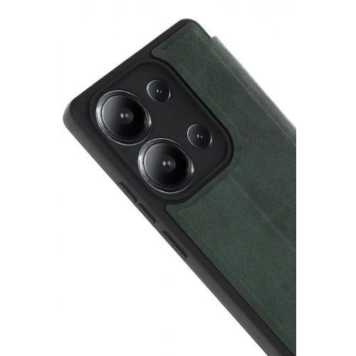 Mey İthalat®   Redmi 15C 4G Flip Cover - Yeşil