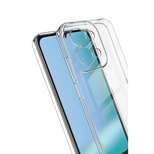 Mey İthalat®   Redmi 15C 4G Lüx Şeffaf Silikon - Şeffaf