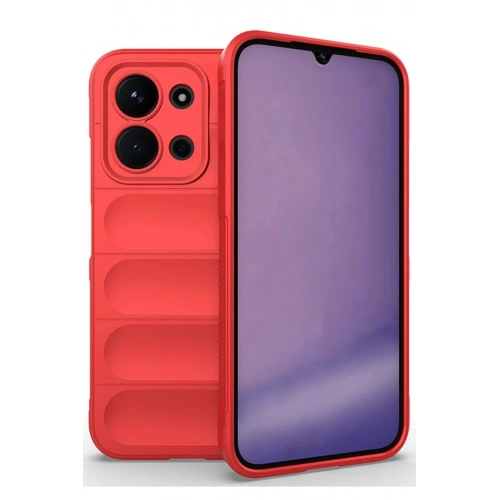 Mey İthalat®   Redmi 15C 4G Optimum Silikon - Kırmızı