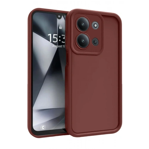 Mey İthalat®   Redmi 15C 4G Viera Silikon - Bordo