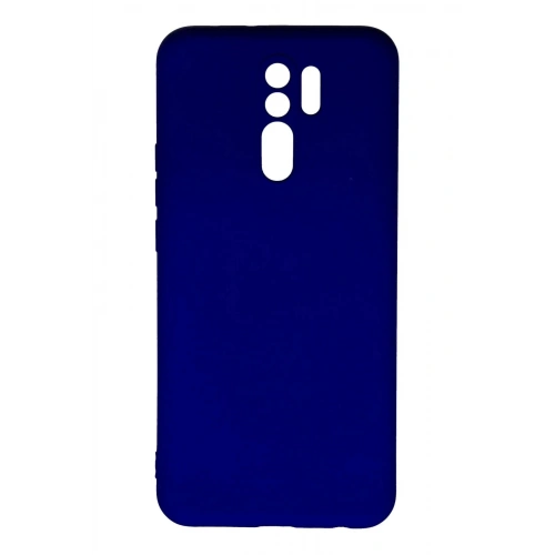 Mey İthalat®   Redmi 9 Kılıf Nano içi Kadife Silikon - Lacivert