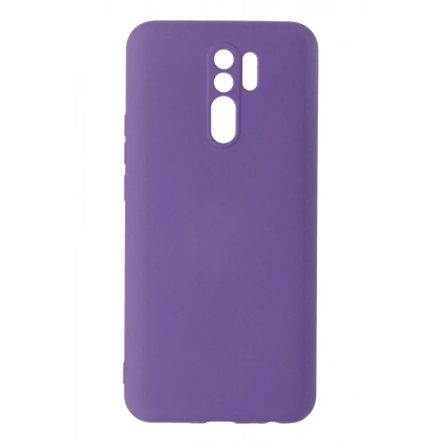 Mey İthalat®   Redmi 9 Kılıf Nano içi Kadife Silikon - Mor