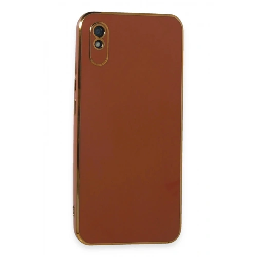 Mey İthalat®   Redmi 9A Kılıf Volet Silikon - Kırmızı