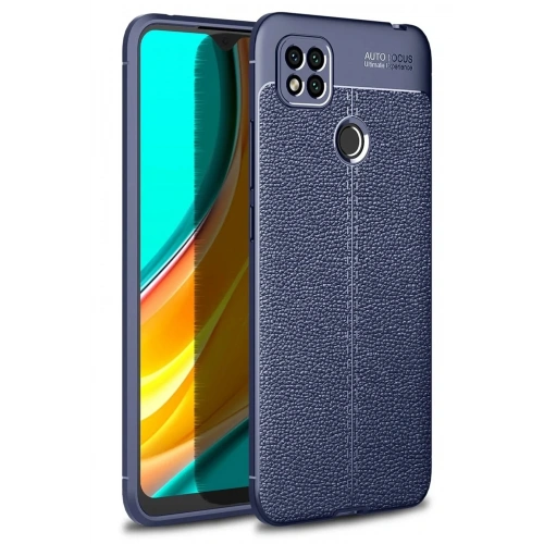 Mey İthalat®   Redmi 9C Kılıf Auto Focus Kapak - Lacivert