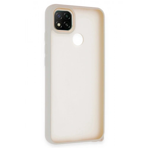 Mey İthalat®   Redmi 9C Kılıf Elegant Kapak - Pudra