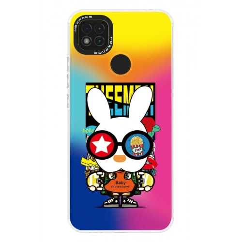 Mey İthalat®   Redmi 9C Kılıf Estoril Desenli Kapak - Estoril - 10