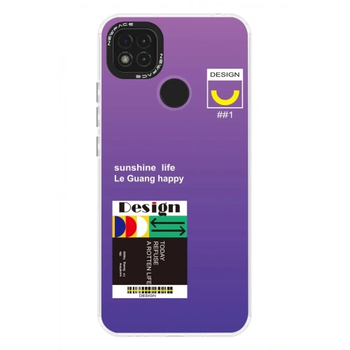 Mey İthalat®   Redmi 9C Kılıf Estoril Desenli Kapak - Estoril - 4