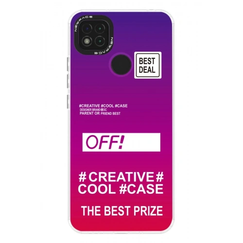 Mey İthalat®   Redmi 9C Kılıf Estoril Desenli Kapak - Estoril - 9