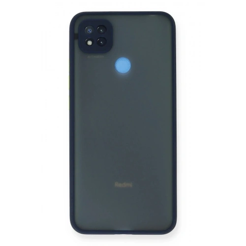 Mey İthalat®   Redmi 9C Kılıf Montreal Silikon Kapak - Lacivert