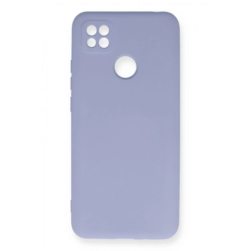 Mey İthalat®   Redmi 9C Kılıf Nano içi Kadife Silikon - Lila