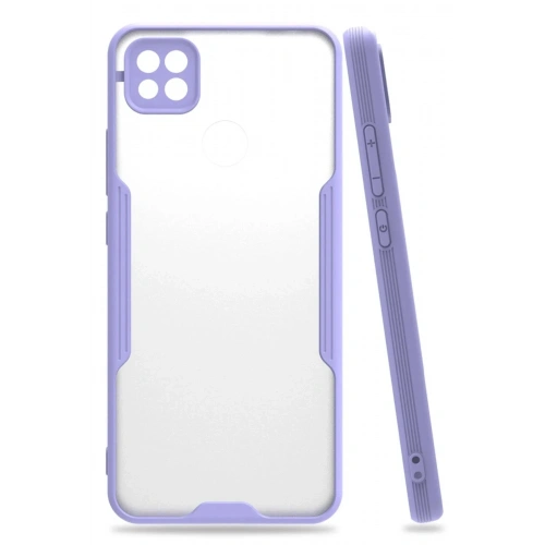Mey İthalat®   Redmi 9C Kılıf Platin Silikon - Lila