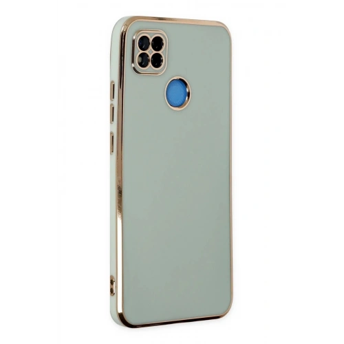 Mey İthalat®   Redmi 9C Kılıf Volet Silikon - Açık Yeşil